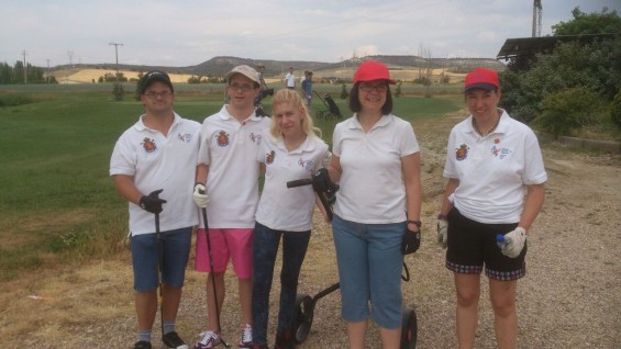Final Curso Escuela Golf Adaptado Valladolid 2015